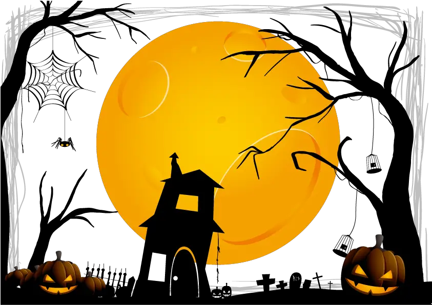 Download Free Png Halloween Clip Art Halloween Background Vector Png Halloween Background Png png