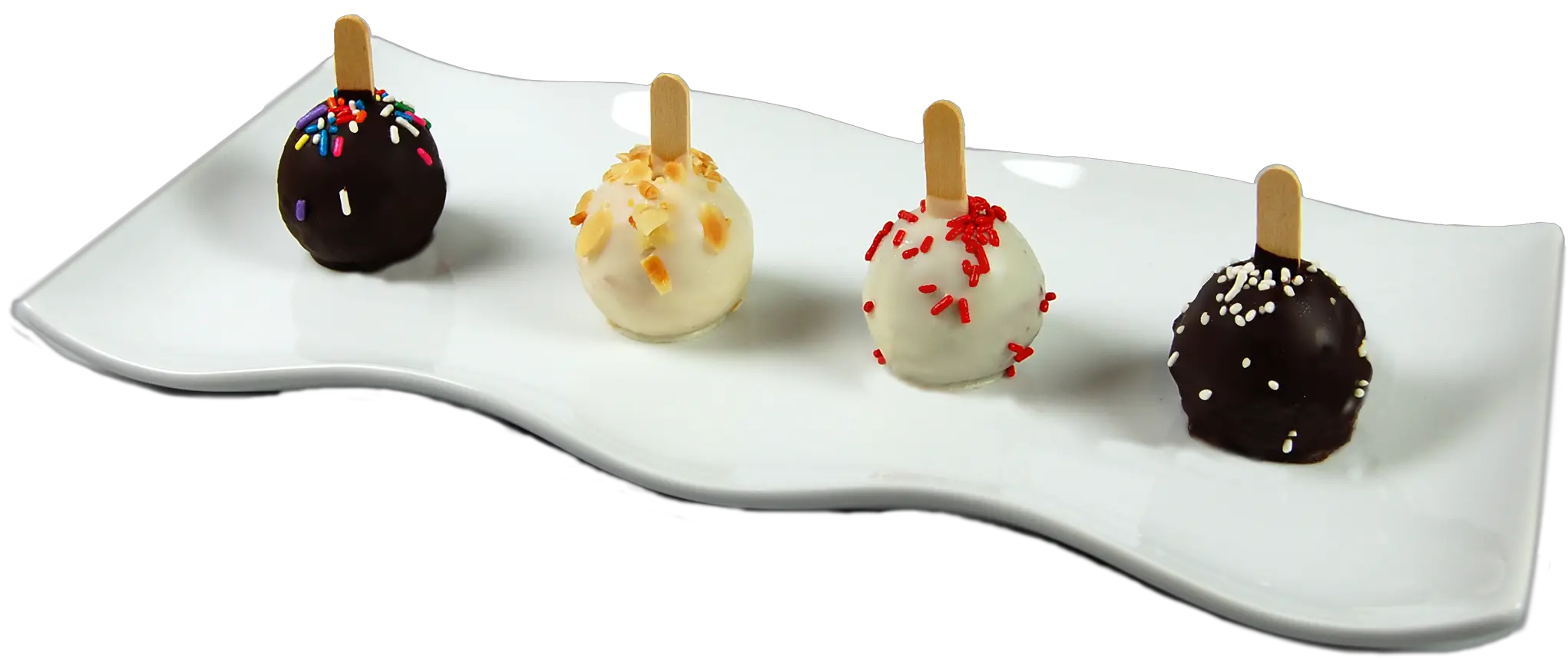 Variety Cake Pops Plated Cake Pop Plating Png Cake Pops Png png