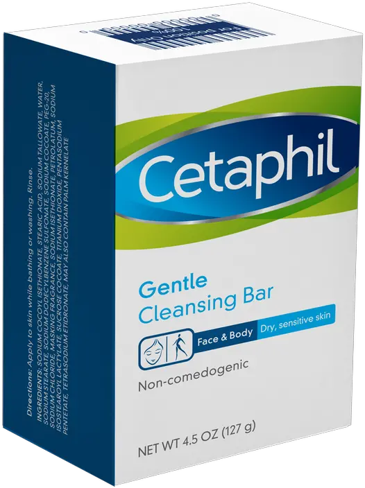 Cetaphil Gentle Cleansing Bar Best Bar Soap For Feminine Hygiene Png Dove Soap Logo