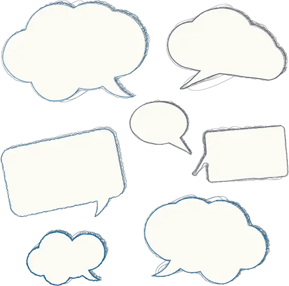 Hand Drawn Line Png Hand Drawn Speech Bubble Vector Set Ai Dot Speech Bubble Vector Png