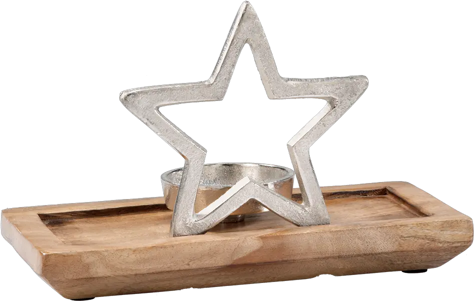 Download Hd Candleholder Small Star Plank Transparent Sculpture Png Plank Png