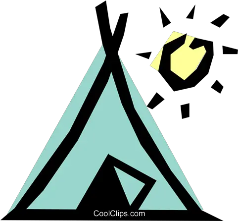 Teepee Royalty Free Vector Clip Art Teepee Vector Png Teepee Png