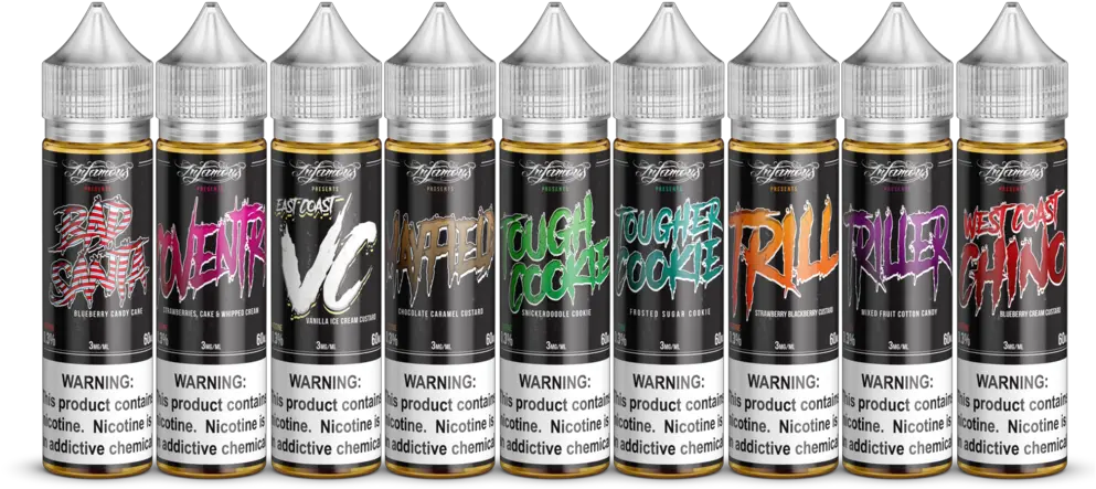 Infamous E Liquid Infamous E Liquid Png Vape Transparent Background