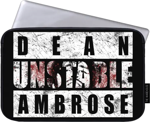 Dean Ambrose Printed Laptop Sleeves Graphic Design Png Dean Ambrose Png