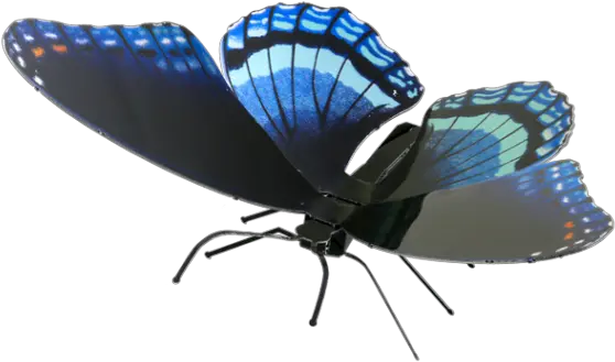 Red Spotted Purple Butterfly By Metal Earth Metal Earth Butterfly Png Purple Butterfly Png