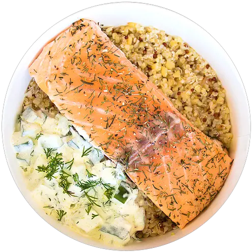 Healthy Food Plat Du Jour By Aura Salmon Png Salmon Png