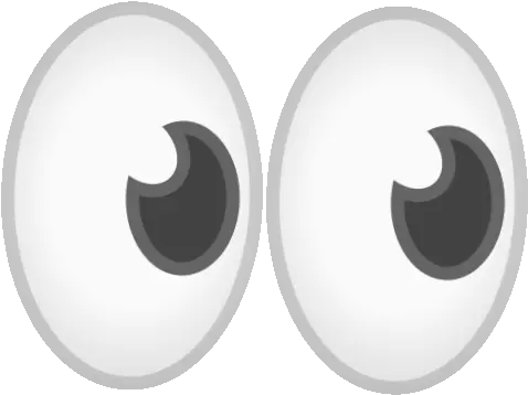 Eyes Right Sticker Eyes Right Right Side Discover Eyes Emoji Facing Right Png Eyes Icon