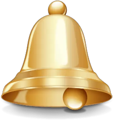 Bell Gold Transparent Png Stickpng Bell Png Bell Transparent Background