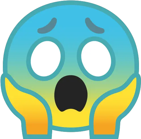 Noto Emoji Smileys Iconset Fear Icon Png Screaming Png