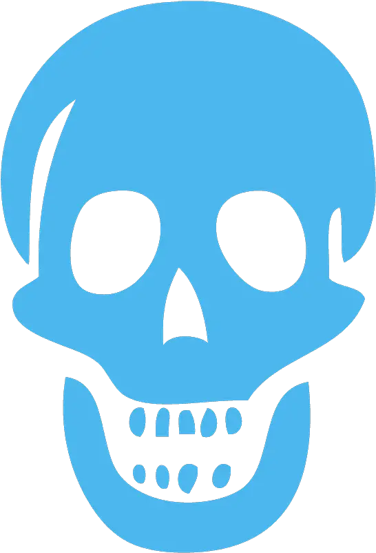 Skull Silhouette Free Vector Silhouettes Creazilla Transparent Skull Warning Sign Png Skeleton Aesthetic Icon
