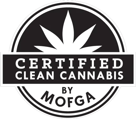 Mofga Certified Clean Cannabis Logos U2013 Certification Circle Png Cannabis Logo