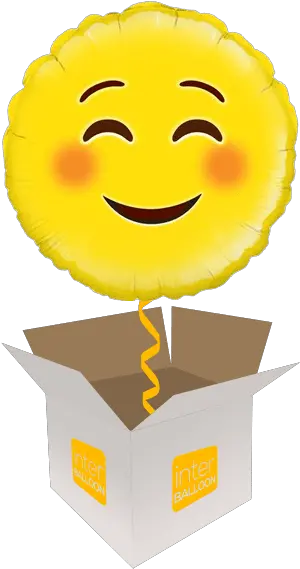 Ilford Helium Balloon Delivery In A Box Baloon Numer 1 Png Balloon Emoji Png