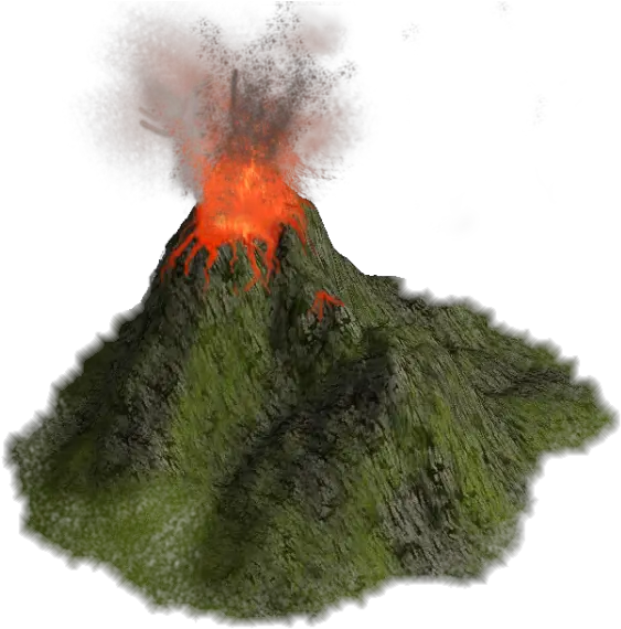 Volcano Png Transparent Images Erupting Volcano Transparent Background Volcano Png