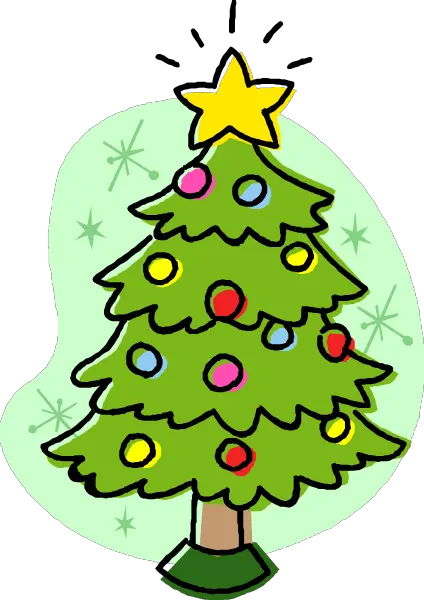 Christmas Tree Silhouette Png