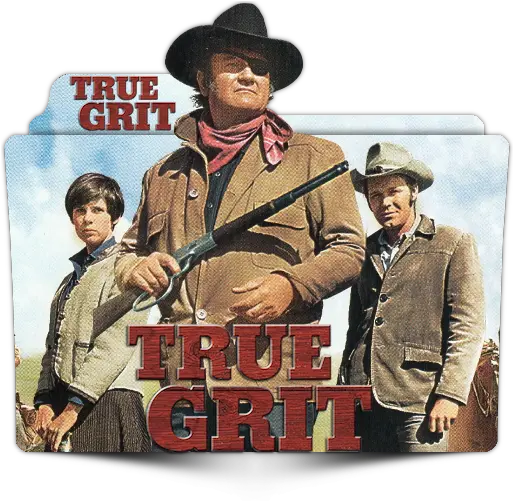 True Grit Book Vs Movie Png Genre Folder Icon