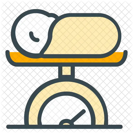 Baby Weight Icon Of Colored Outline Baby Weight Icon Png Weight Png