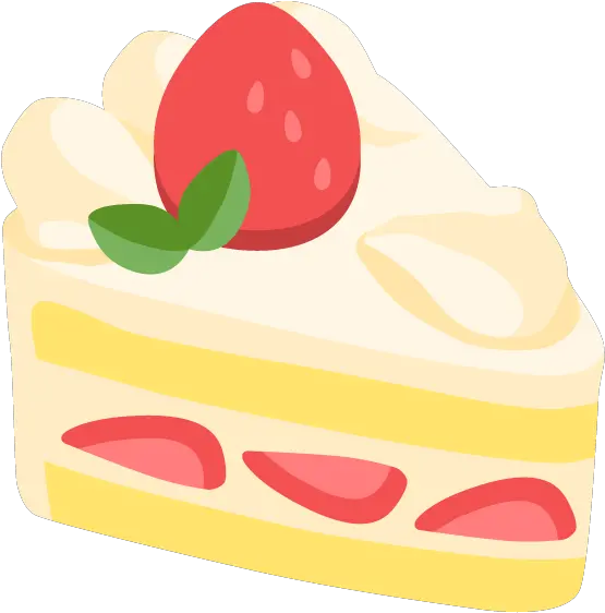 Strawberry Sponge Cake Free Png And Vector Picaboo Free Sponge Png