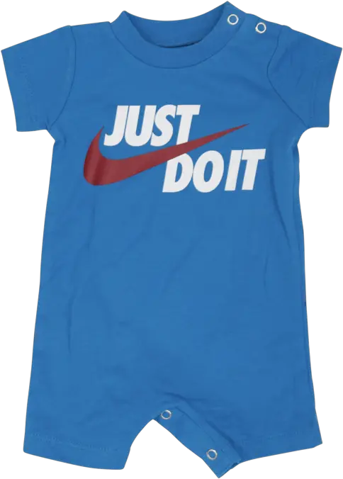 Nike Just Do It One Piece Blue 66 E637 U3h Active Shirt Png Just Do It Transparent