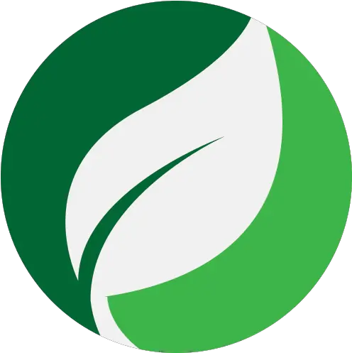 Green Leaf Logo Png Circle Leaf Icon Png Leaf Logo png