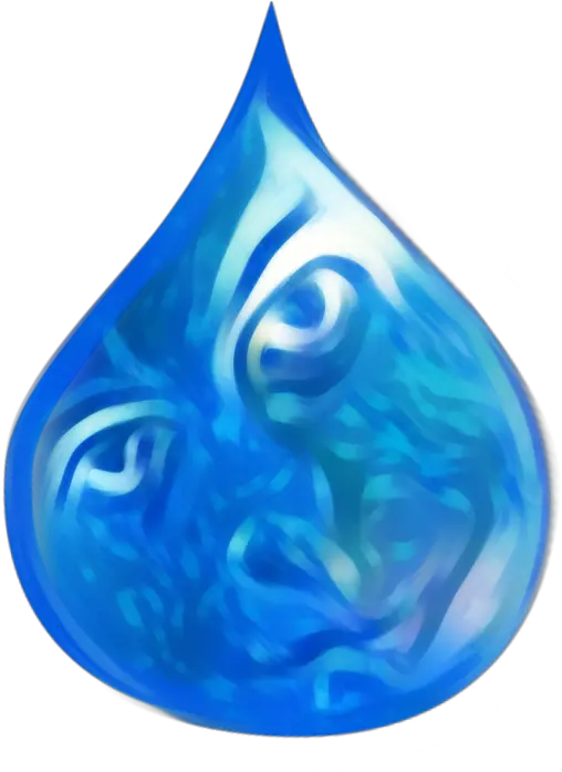 Selfportrait Tear Drop Rain Water Vase Png Tear Drop Tattoo Png