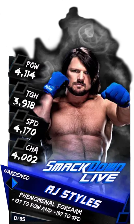 Download Supercard Ajstyles S3 Hardened Hardened Tier Wwe Supercard Png Nia Jax Png