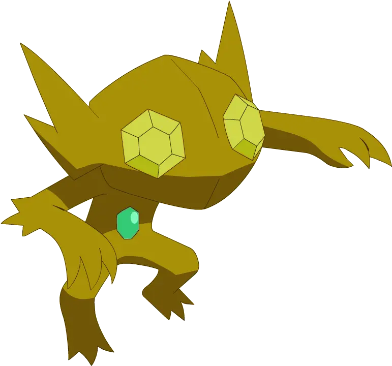 Pokemon 2302 Shiny Sableye Pokedex Shiny Sableye Png Shiny Eyes Png