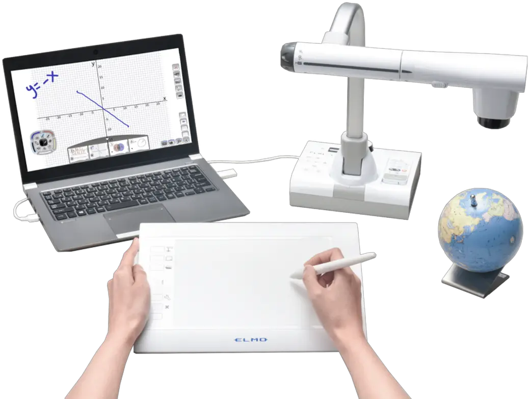 Elmo Tt 12w Cra2 Wireless Tablet Bundle Office Equipment Png Elmo Icon