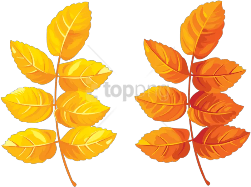 Fall Leaves Clipart Png Photo Yellow Leaves Clipart Transparent Leaves Clipart Png
