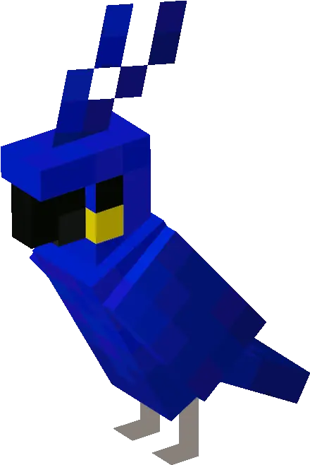 Download Hyacinth Macaw Minecraft Parrot Blue Png Image Minecraft Dancing Parrot Gif Parrot Transparent Background