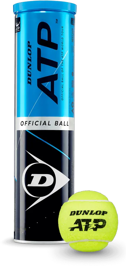 1 Ball Dunlop Atp Tennis Balls Png Tennis Ball Png png