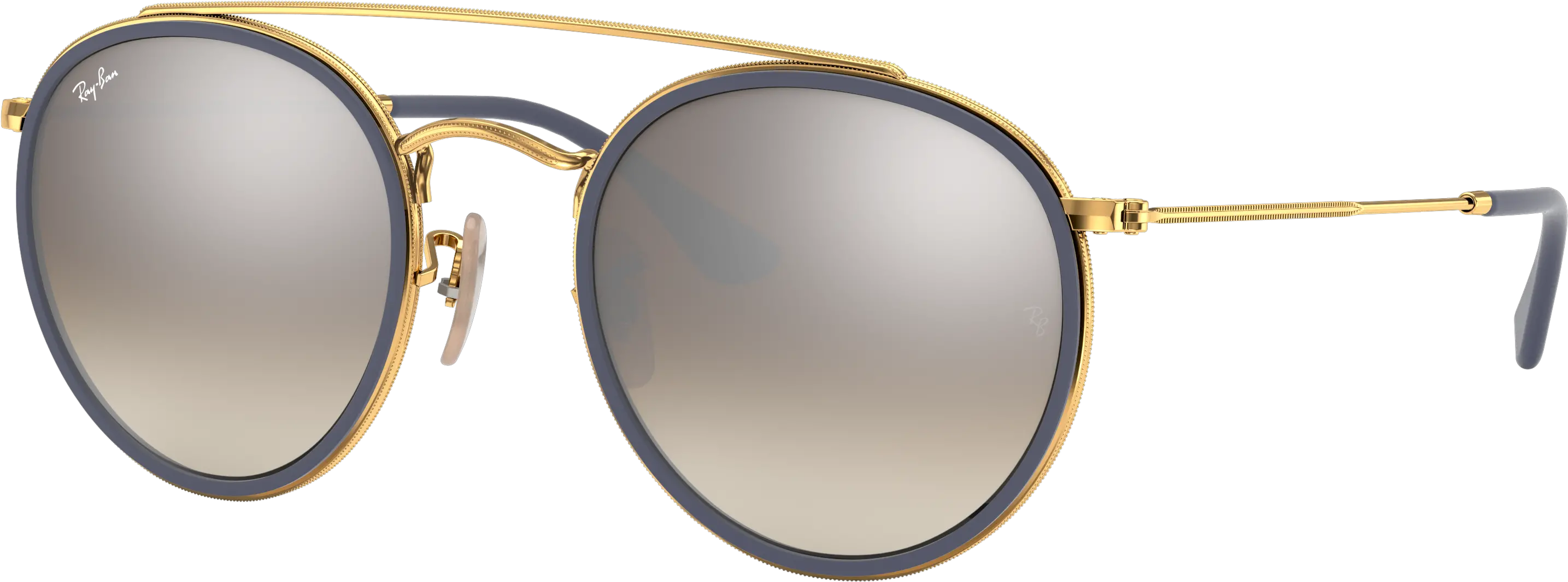 Check Out The Round Double Bridge Bancom Png Sunglasses Icon