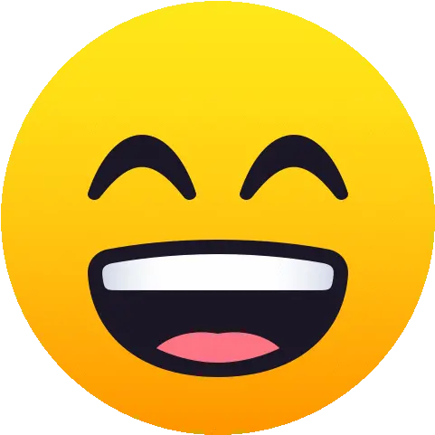 Grinning Face With Smiling Eyes People Sticker Grinning Star Emoji Gif Png Grin Icon