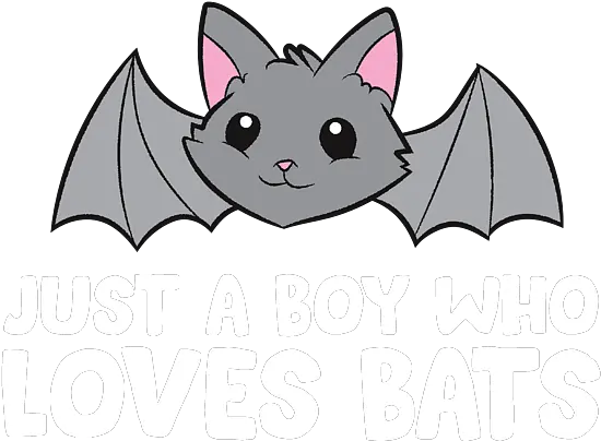 Cute Bat Just A Boy Who Loves Bats Portable Battery Charger Happy Png Cute Bat Icon