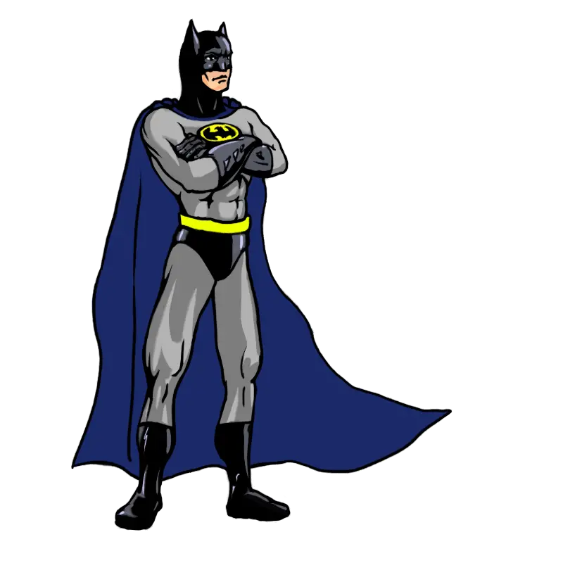 Superhero Clipart Png Batman Superhero Character Superhero Batman Clip Art Superhero Png
