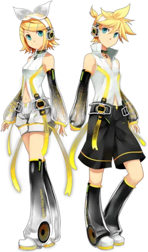 Kagamine Rin Len Kagamine Len Append Png Rin Kagamine Icon