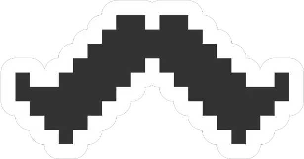 Pixel Art Mustache Sticker 8 Bit Goomba Transparent 8 Bit Squid Gif Png Goomba Png