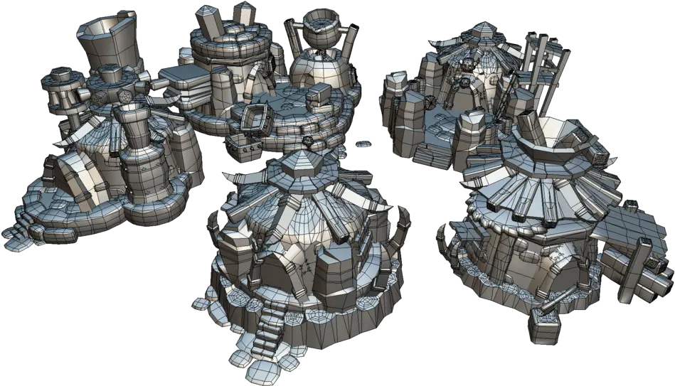 Orc Rts Building Set Proto Series Orc Fantasy Building Png Orc Icon