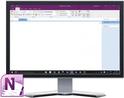 One Note Training In Ottawa Lcd Png Onenote 2016 Icon