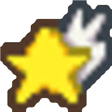 Shooting Star Item Mariowiki Fandom Paper Mario Shooting Star Png Shooting Star Transparent