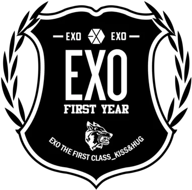 Kpop Thing July 2014 Exo Logo First Year Png Sm Entertainment Logo