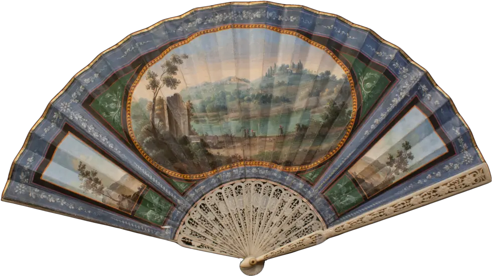 Not Available Italian Neoclassical Hand Fan With Views Of Art Png Italian Hand Png