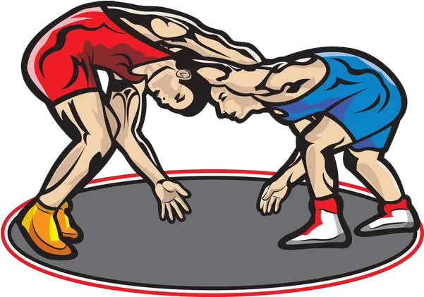 Maspeth High School Wrestling Cartoon Png Wrestling Png