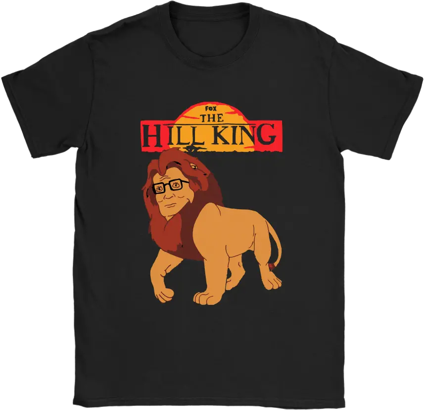 Fox The Hill King Hank Lion Unisex Png Hank Hill Transparent