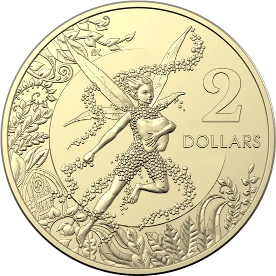 Coins And More 1232 The Tooth Fairy 2020 2 Dollar Coin Png Coin Transparent Background