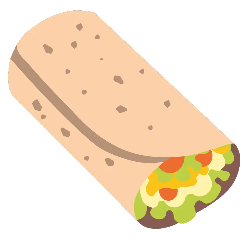 Burrito Emoji Burrito Emoji Png Burrito Png