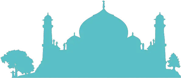 Silhouette Islam Sky Aqua For Ramadan Silhouette Png Islam Transparent