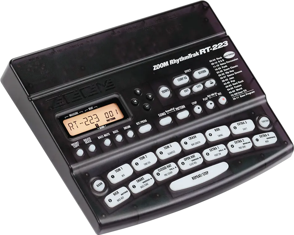 Rt 223 Rhythmtrak Drum Machine Zoom Zoom Rt223 Png Mute Icon R6