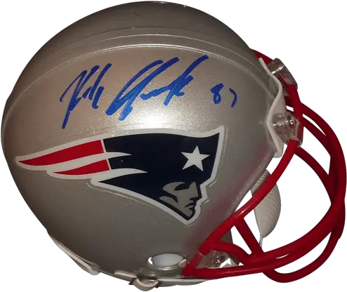 Rob Gronkowski Autographed New England New England Patriots Png Rob Gronkowski Png