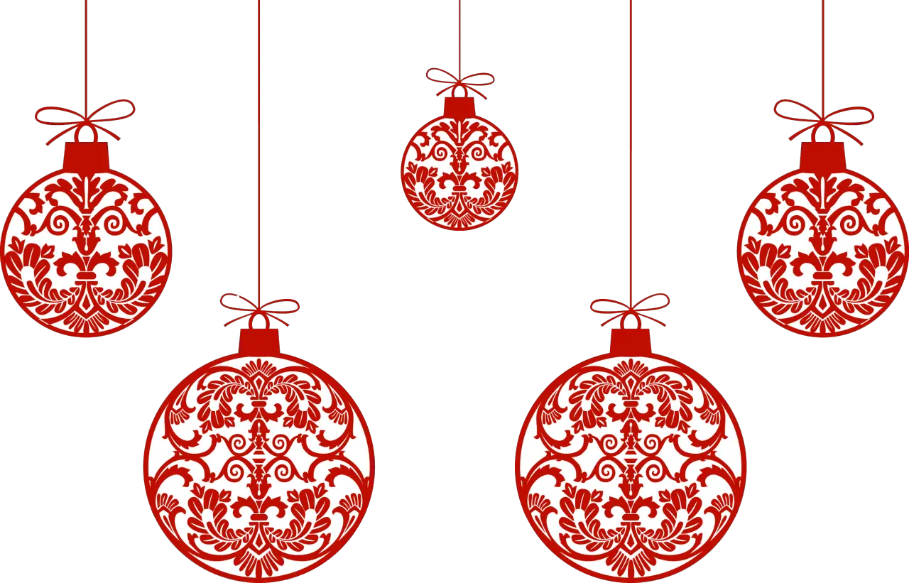 Red Christmas Bow Png