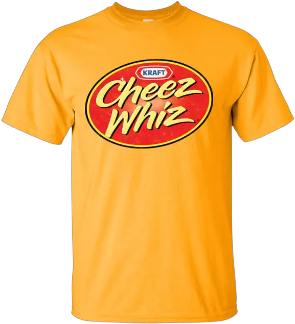 Cheese Whiz Retro Distressed Logo T Shirt Ebay Cheez Whiz Png Cheez It Logo